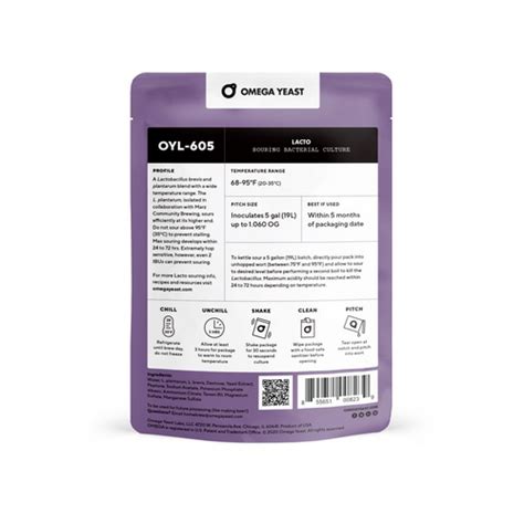 omega yeast 605 canada